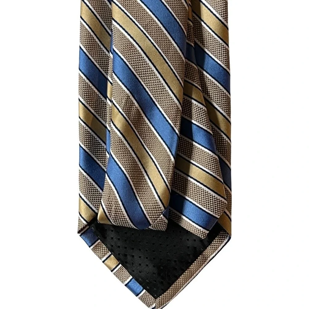 Stafford Wide Neck Tie Multicolor Diagonal Stripe‎ Classic Professional Business